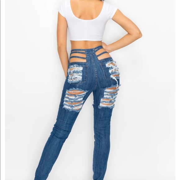 🦋Aphrodite🦋 Bold Statement Jeans - Picture 9 of 9